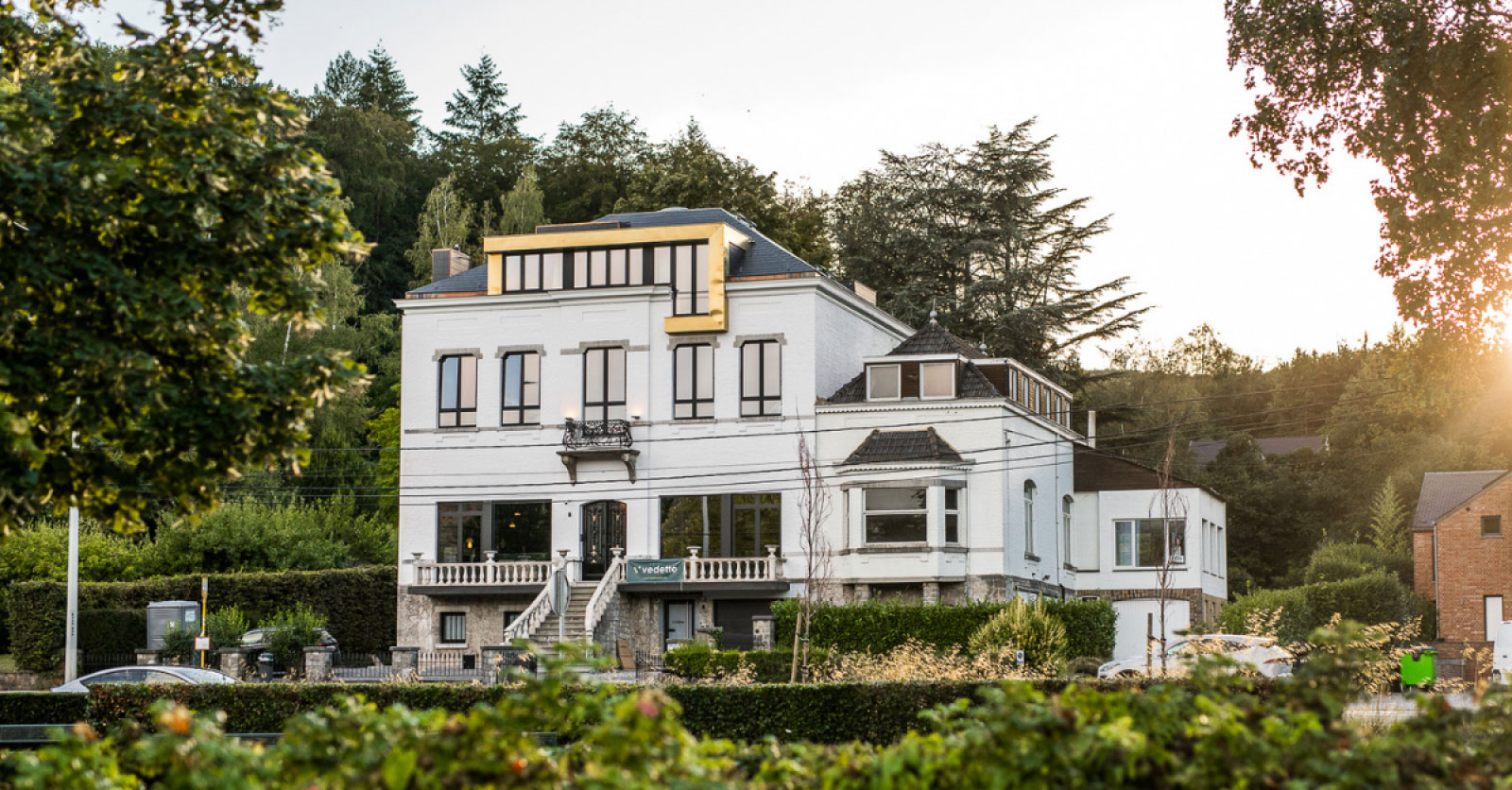 L'Hôtel Vedette, écrin du restaurant LÖCTAVE à Profondeville